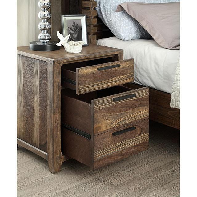 Hankinson Rustic Natural Tone Night Stand - My Sweet Home Furniture (Queens, NY)