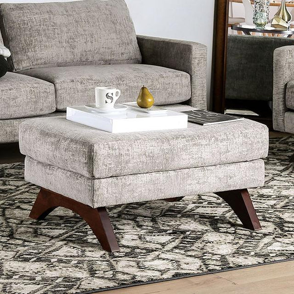 Harlech Gray Ottoman - My Sweet Home Furniture (Queens, NY)