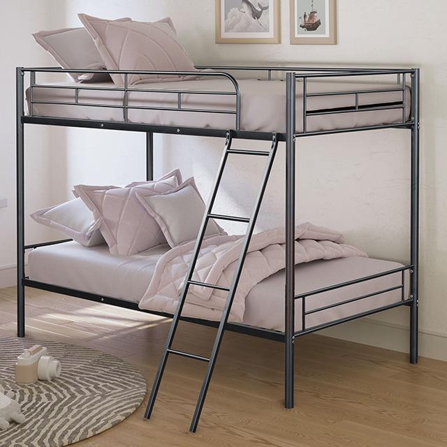 Hector Twin/Twin Metal Bunkbed - My Sweet Home Furniture (Queens, NY)