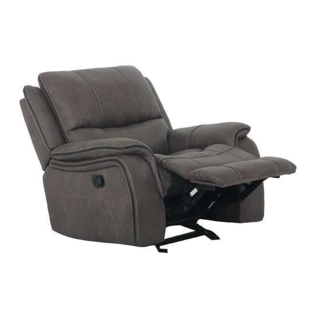 HENRICUS Glider Recliner, Dark Gray - My Sweet Home Furniture (Queens, NY)