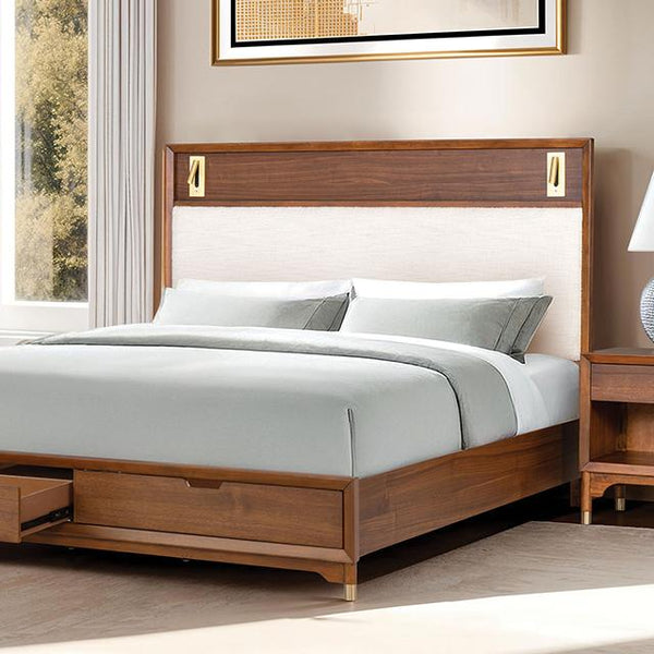 Hepburne E.King & Queen Bed With Storage & Without Storage - My Sweet Home Furniture (Queens, NY)