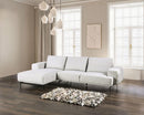 Baerum Sectional, Left & Right Chaise Beige & Gray