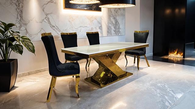 Palazzo 7 Pc Dining Table Set - My Sweet Home Furniture (Queens, NY)