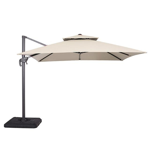 Hero 10 Ft Square Umbrella w/ Double Top + 37" Large Base - My Sweet Home Furniture (Queens, NY)