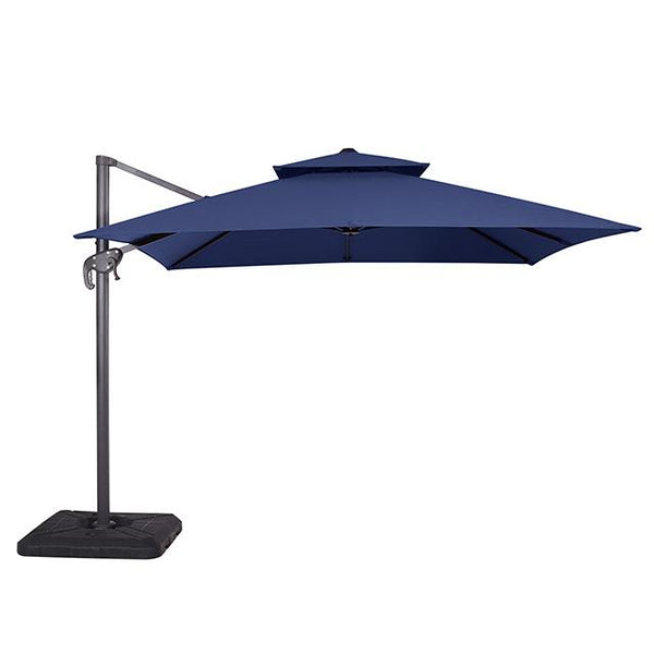 Hero 10 Ft Square Umbrella w/ Double Top + 37" Large Base - My Sweet Home Furniture (Queens, NY)