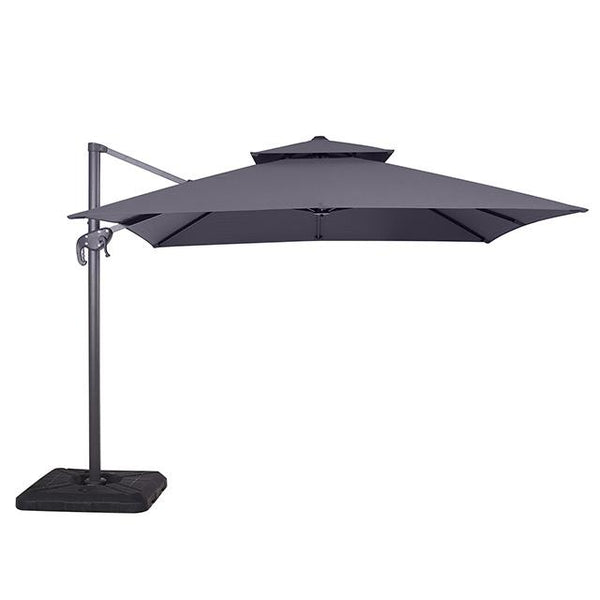 Hero 10 Ft Square Umbrella w/ Double Top + 37" Large Base - My Sweet Home Furniture (Queens, NY)