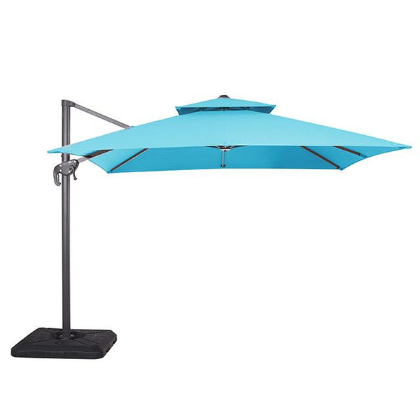 Hero 10 Ft Square Umbrella w/ Double Top + 37" Large Base - My Sweet Home Furniture (Queens, NY)