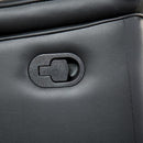 Bienne Recliner Chair White & Black - My Sweet Home Furniture (Queens, NY)