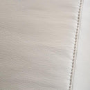 Bienne Sofa Manual Recliner White & Black