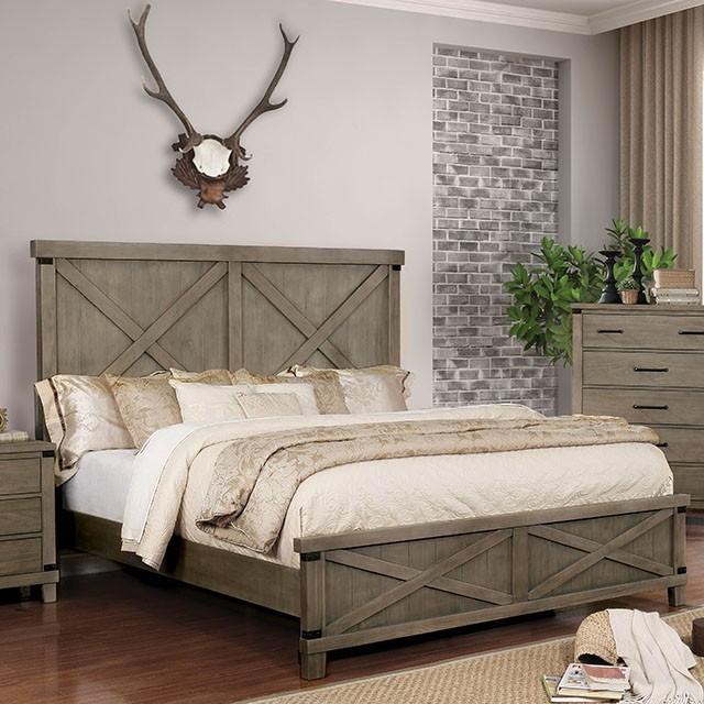 Bianca Bed Brown & Gray - My Sweet Home Furniture (Queens, NY)