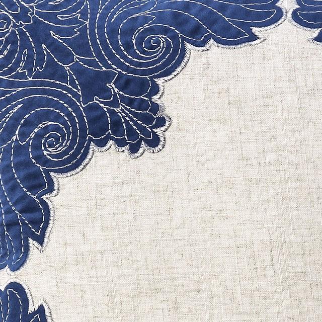 Beth Natural/Indigo 20" X 20" Pillow, Natural & Indigo (2/CTN) - My Sweet Home Furniture (Queens, NY)