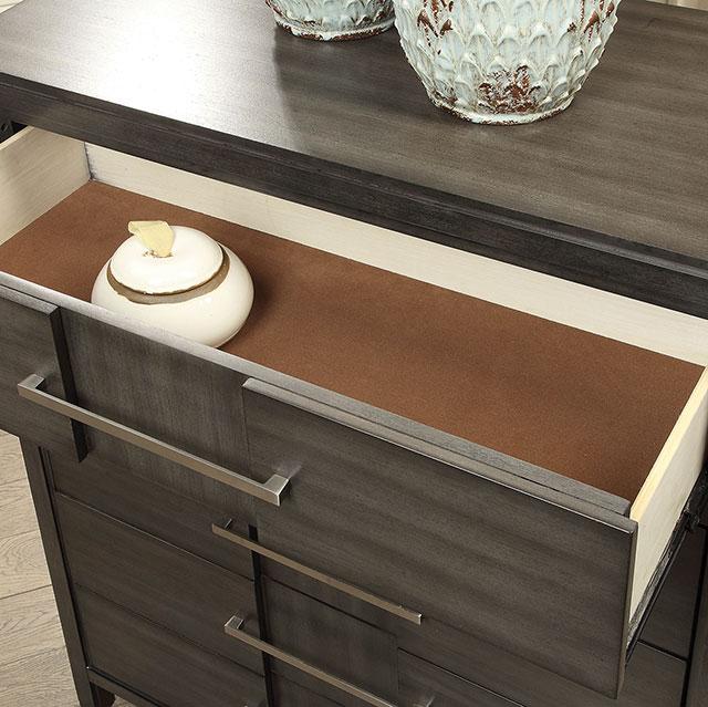 Berenice Gray Chest - My Sweet Home Furniture (Queens, NY)