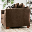 BELSIZE Sofa, Chocolate/Tan - My Sweet Home Furniture (Queens, NY)