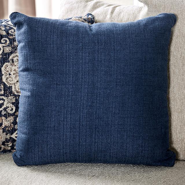 BELSIZE Sofa, Beige/Navy - My Sweet Home Furniture (Queens, NY)