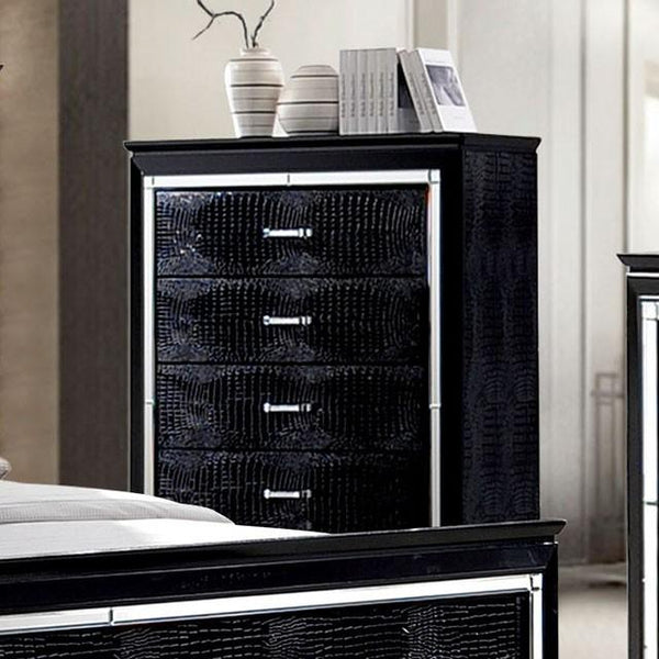 BELLANOVA Black Chest - My Sweet Home Furniture (Queens, NY)