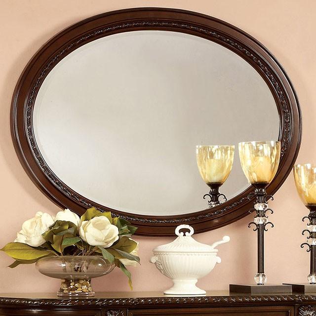 Bellagio Brown Cherry Mirror - My Sweet Home Furniture (Queens, NY)