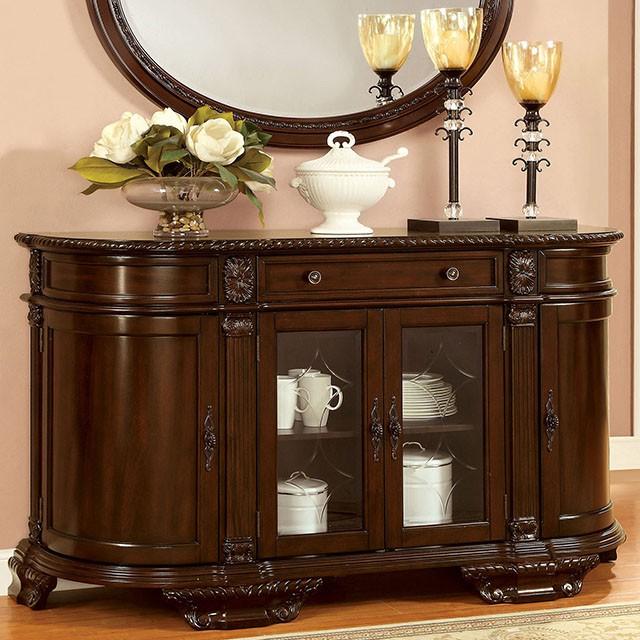 Bellagio Brown Cherry Mirror - My Sweet Home Furniture (Queens, NY)