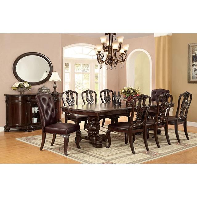 Bellagio Brown Cherry Mirror - My Sweet Home Furniture (Queens, NY)