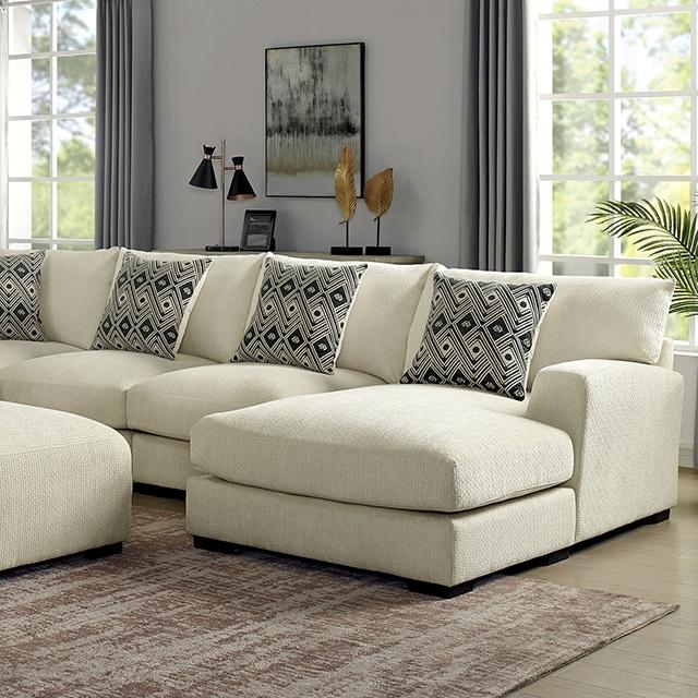 Kaylee U-Sectional w/ Right Chaise image