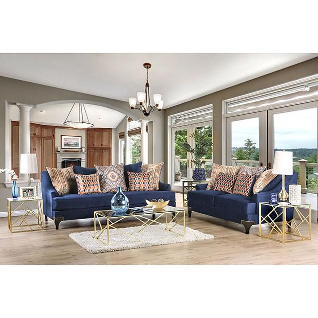 Sisseton Navy Sofa - My Sweet Home Furniture (Queens, NY)