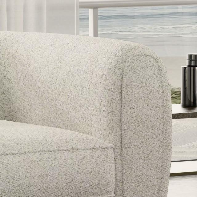 VERDAL Loveseat, Off-White - My Sweet Home Furniture (Queens, NY)