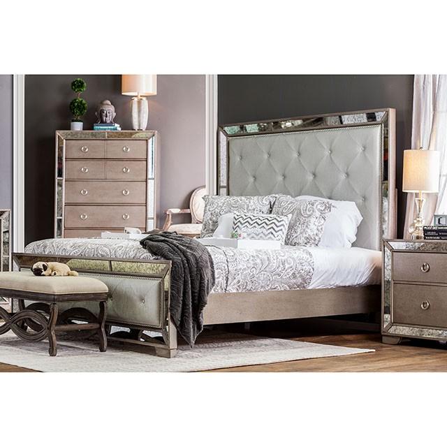 LORAINE E.King Bed - My Sweet Home Furniture (Queens, NY)