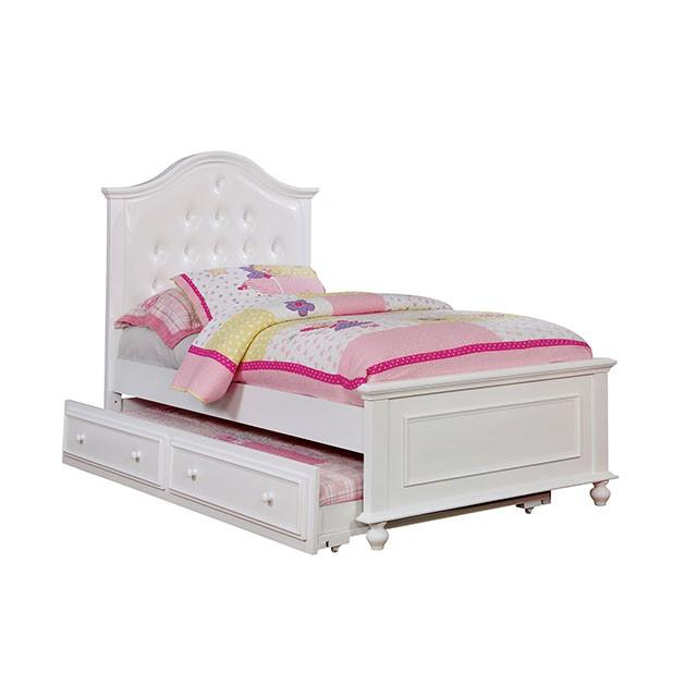 OLIVIA White Full & Twin Bed - My Sweet Home Furniture (Queens, NY)