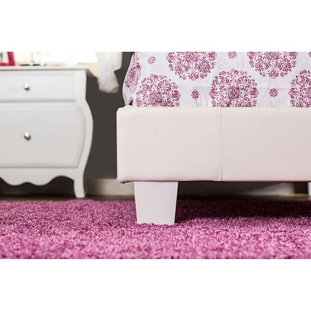 Velen White Cal.King Bed - My Sweet Home Furniture (Queens, NY)