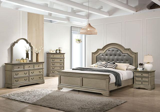 LASTHENIA E.King Bed - My Sweet Home Furniture (Queens, NY)