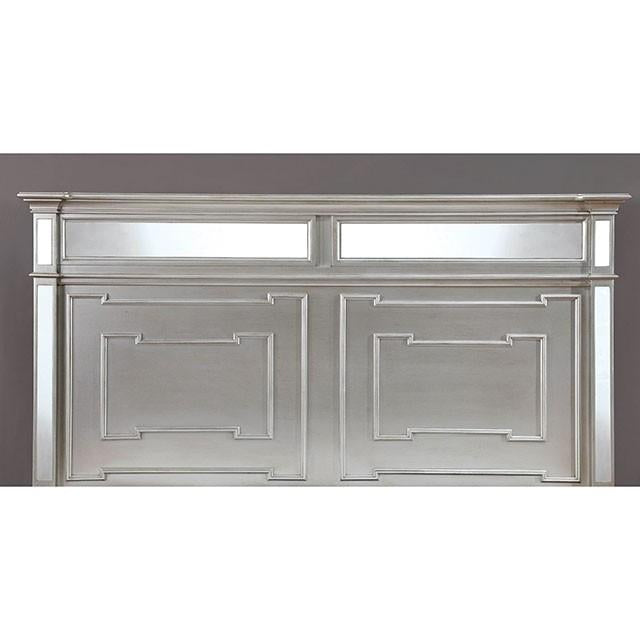 Salamanca Silver Queen Bed - My Sweet Home Furniture (Queens, NY)