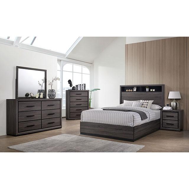 Conwy Gray Queen Bed - My Sweet Home Furniture (Queens, NY)