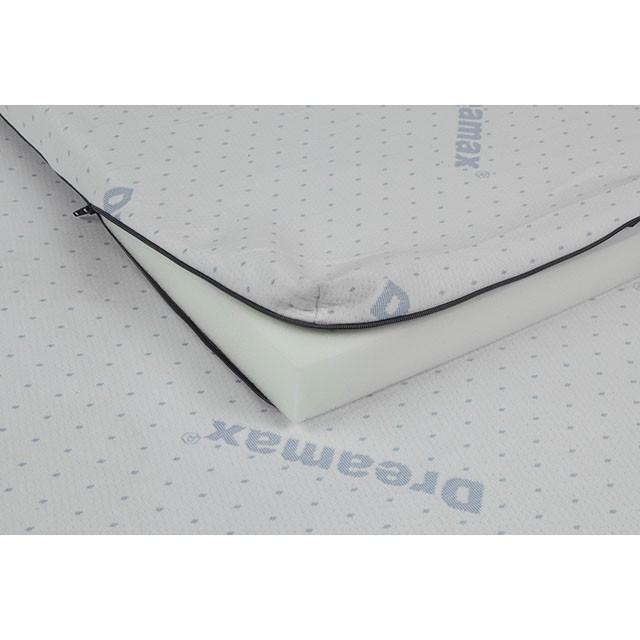 Ilene White NU-TEX Topper, E.King - My Sweet Home Furniture (Queens, NY)
