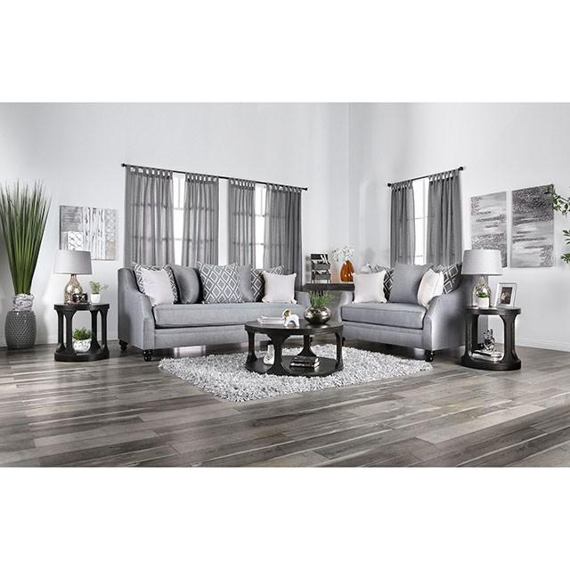 Nefyn Gray Love Seat