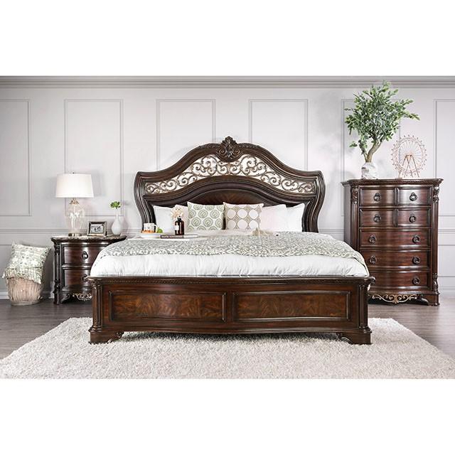 Menodora Brown Cherry Chest - My Sweet Home Furniture (Queens, NY)