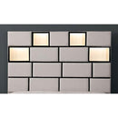 Gemma Beige/Black Cal.King Bed