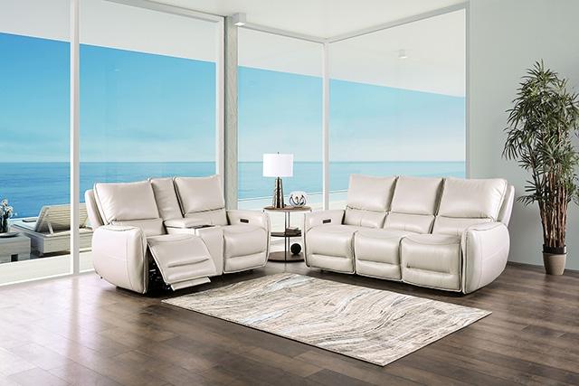 PHINEAS Power Sofa, Beige - My Sweet Home Furniture (Queens, NY)