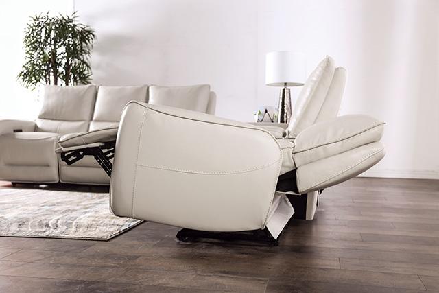 PHINEAS Power Sofa, Beige - My Sweet Home Furniture (Queens, NY)
