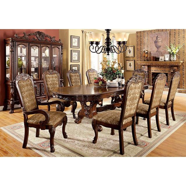 MEDIEVE Cherry Dining Table, Cherry - My Sweet Home Furniture (Queens, NY)