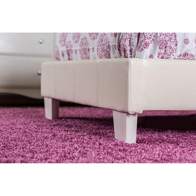 Velen White Cal.King Bed - My Sweet Home Furniture (Queens, NY)