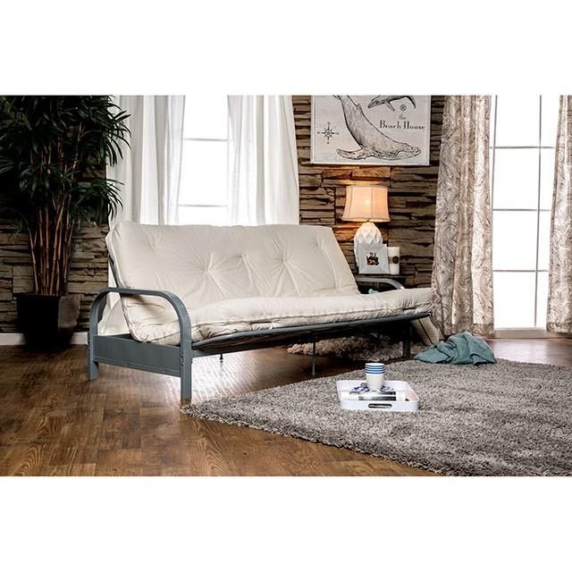 KNOX White 8" White Futon Mattress w/ Inner Spring - My Sweet Home Furniture (Queens, NY)