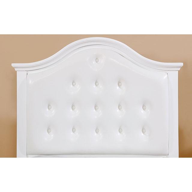 OLIVIA White Full & Twin Bed - My Sweet Home Furniture (Queens, NY)