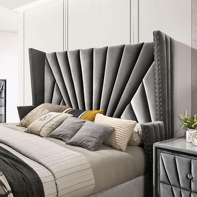 CARISSA E.King Bed - My Sweet Home Furniture (Queens, NY)