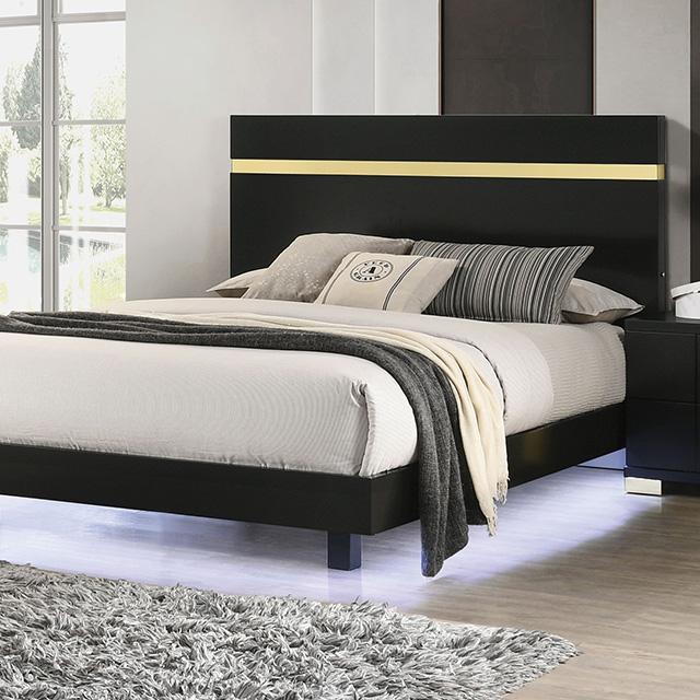 Lillestrom Bed Black - My Sweet Home Furniture (Queens, NY)