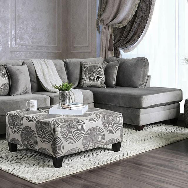 Bonaventura Gray Sectional - My Sweet Home Furniture (Queens, NY)