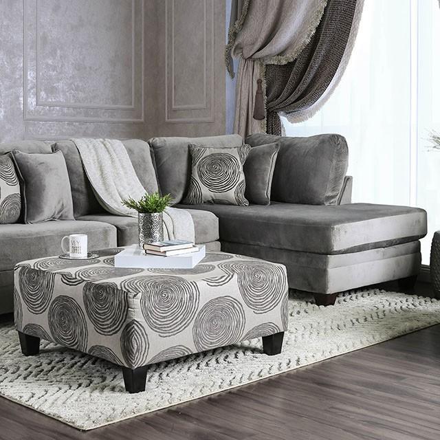 Bonaventura Gray Sectional - My Sweet Home Furniture (Queens, NY)