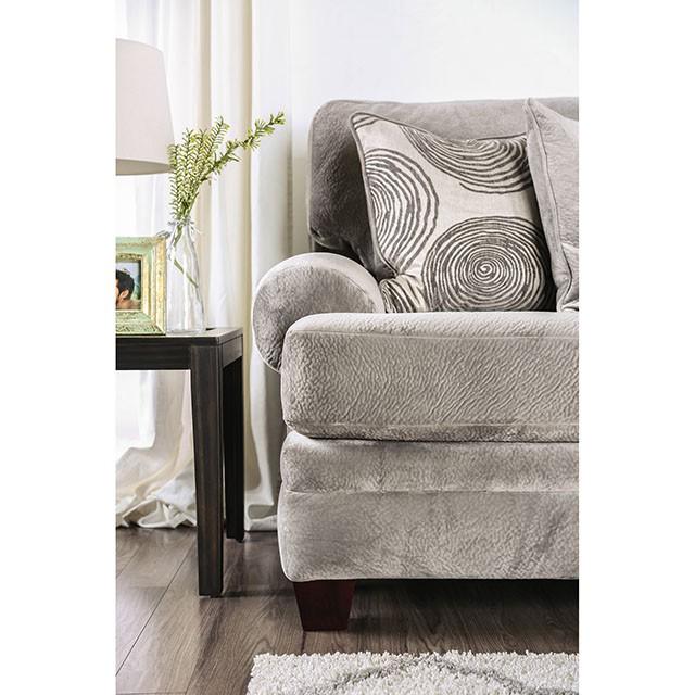 Bonaventura Gray/Pattern Sofa - My Sweet Home Furniture (Queens, NY)
