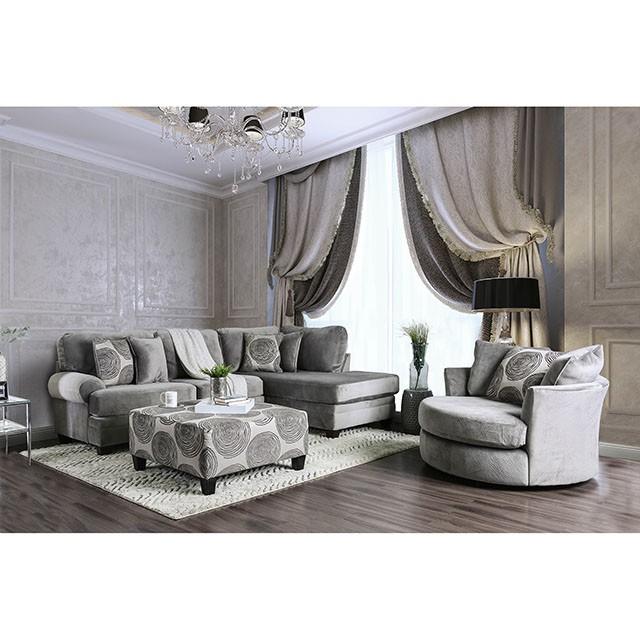 Bonaventura Gray Sectional - My Sweet Home Furniture (Queens, NY)