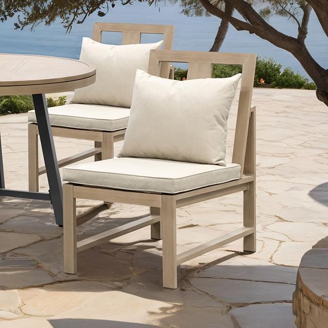 Bordeaux Armless Chair (2/CTN) - My Sweet Home Furniture (Queens, NY)