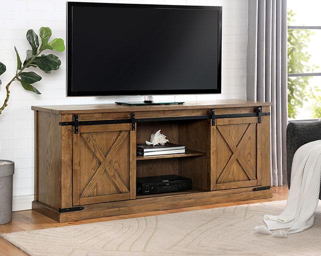 BORREGO TV Stand, Dark Oak - My Sweet Home Furniture (Queens, NY)