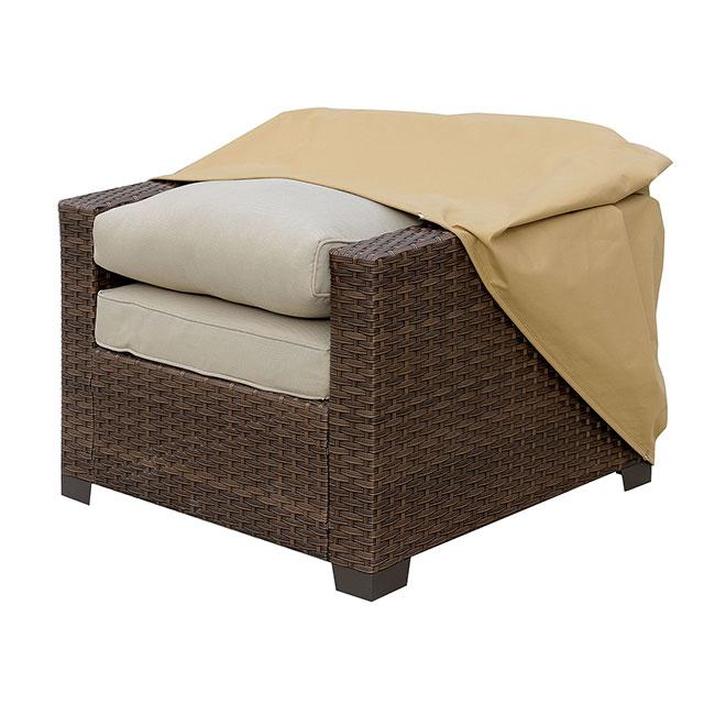 BOYLE Light Brown Dust Cover for Chair - My Sweet Home Furniture (Queens, NY)